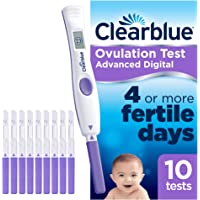 ClearBlue - Juego De Prueba De Ovulación Digital Avanzada - 10 Piezas
